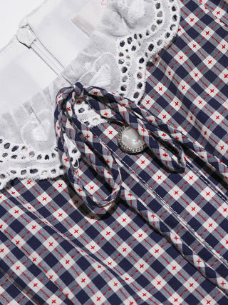 Picnic Check Mini Dress