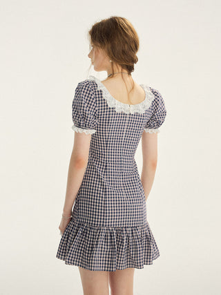 Picnic Check Mini Dress