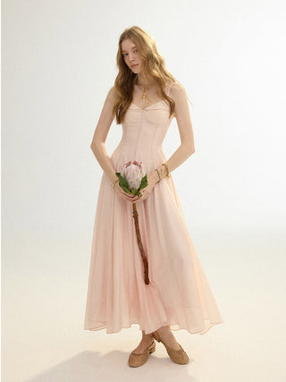 Pink Haze Maxi Dress
