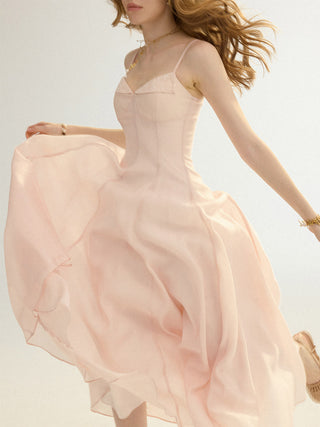 Pink Haze Maxi Dress