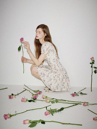 Pretty Rose Mini Dress