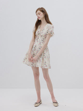 Pretty Rose Mini Dress