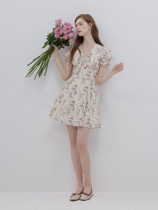 Pretty Rose Mini Dress
