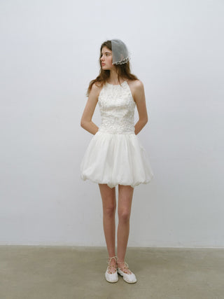 Promise Balloon Mini Dress