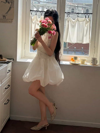 Promise Balloon Mini Dress