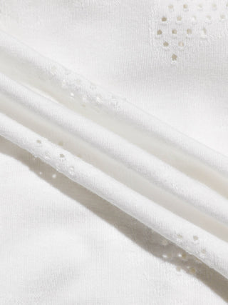 Punching Open Cardigan White