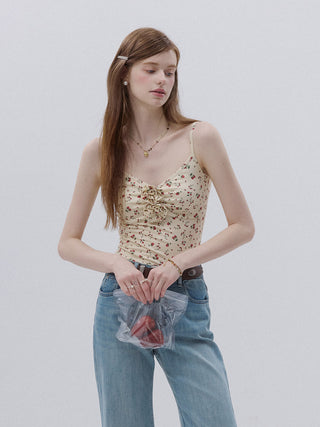 Raspberry Sleeveless Top