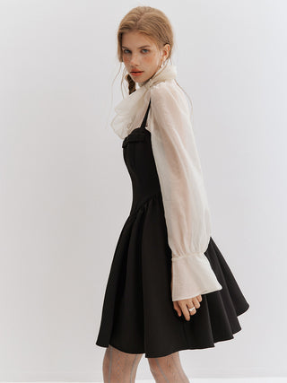 Roenne Flare Mini Dress