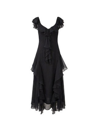 Romantic Maxi Dress Black