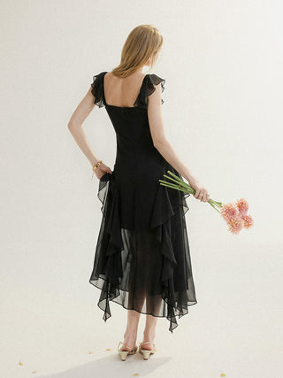 Romantic Maxi Dress Black