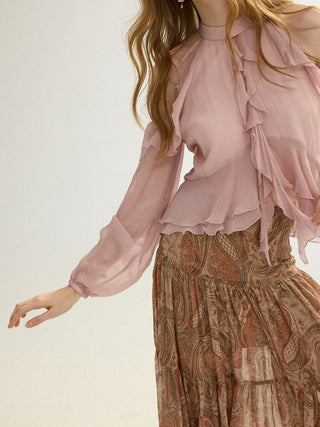 Romantic Off-Shoulder Blouse