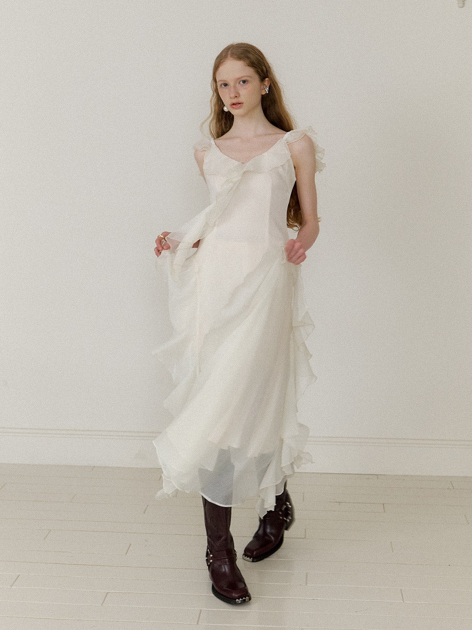 Romantic long dress M Romantic long dress M