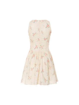 Rosalie Lace-Up Mini Dress