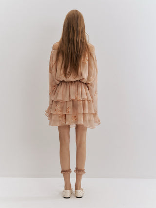 Rosaline Tiered Mini Skirt