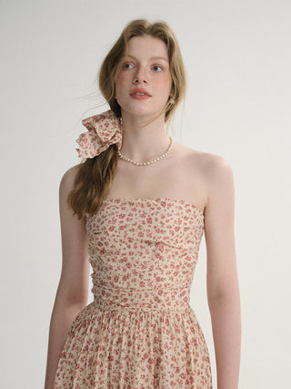 Rose Square Scrunchie