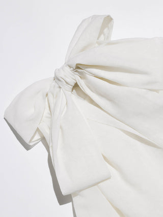 Rosette Halter Blouse