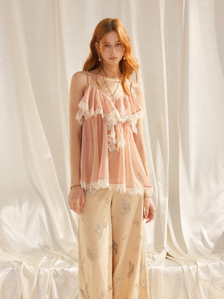 Rosewater Lace Bustier