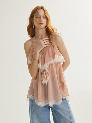Rosewater Lace Bustier