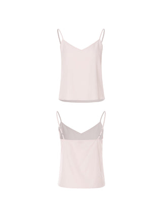 Rosy Dot Frill Blouse Set