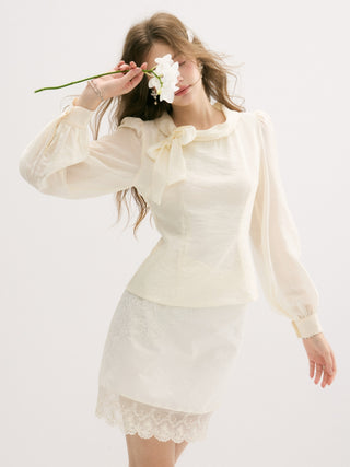 Ruban Ivory Blouse