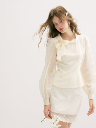 Ruban Ivory Blouse