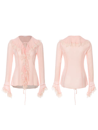 Rubiel Lace Blouse Set