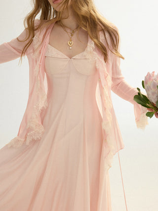 Rubiel Lace Blouse Set