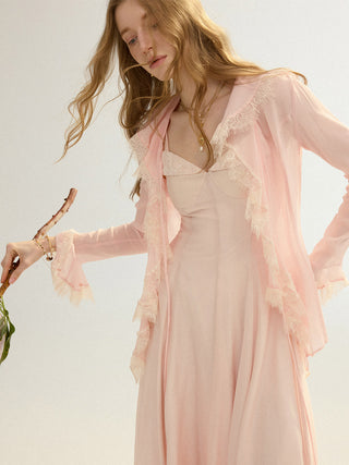 Rubiel Lace Blouse Set