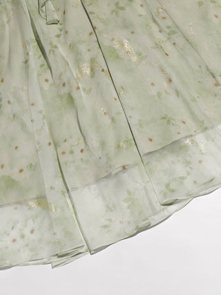 Sage Halterneck Long Dress