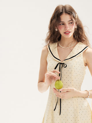 Sailor Dot Mini Dress