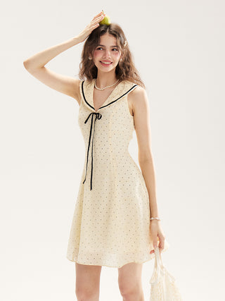 Sailor Dot Mini Dress