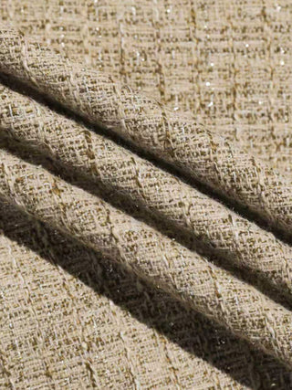 Sand Tweed Long Skirt