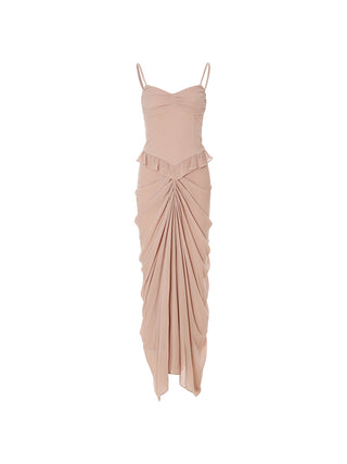 Sensual Drape Maxi Dress