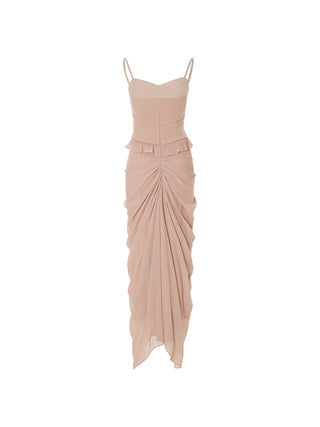 Sensual Drape Maxi Dress