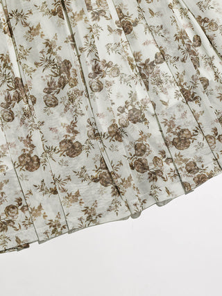 Sepia Off-Shoulder Long Dress