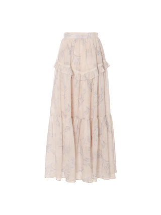 Serena Ruffle Maxi Skirt