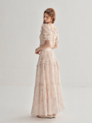 Serena Ruffle Maxi Skirt