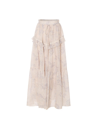 Serena Ruffle Maxi Skirt