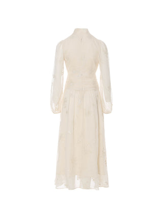 Serena Tie Long Dress