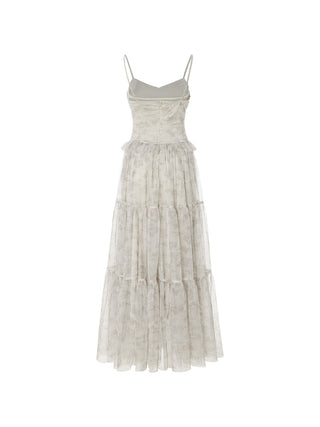 Serenne Shirring Maxi Dress