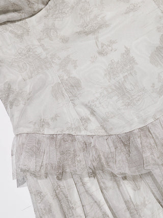 Serenne Shirring Maxi Dress