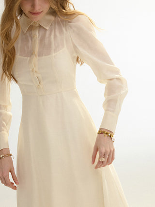 Serine Sheer Dress Set