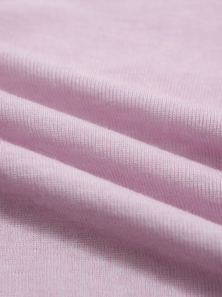 Sheer Wool Tencel Twist Top Lavender