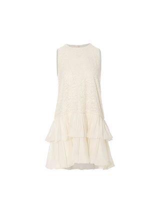 Shimmer Balloon Mini Dress