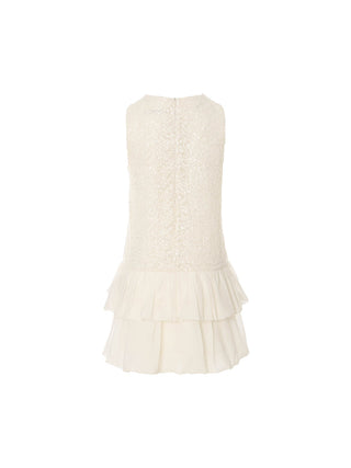 Shimmer Balloon Mini Dress