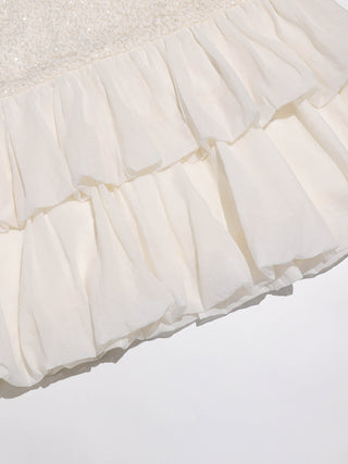 Shimmer Balloon Mini Dress
