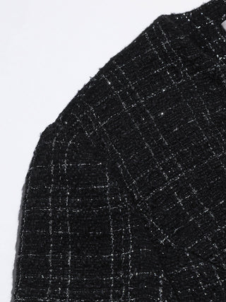 Silverline Tweed Mini Dress