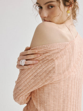 Softy Rib Knit Cardigan