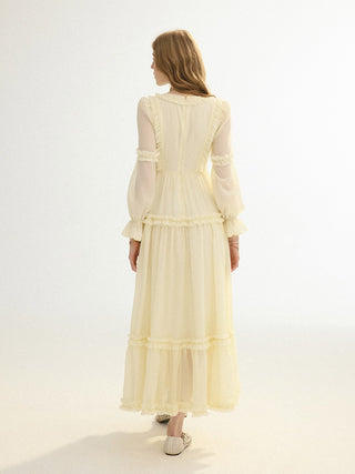 Solea Frill Maxi Dress