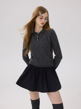 Solid Knit Vest